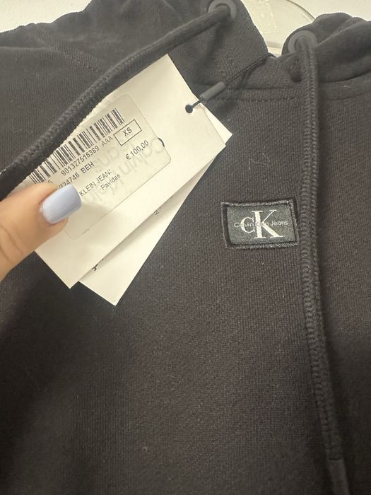 Укорочене худі Calvin Klein