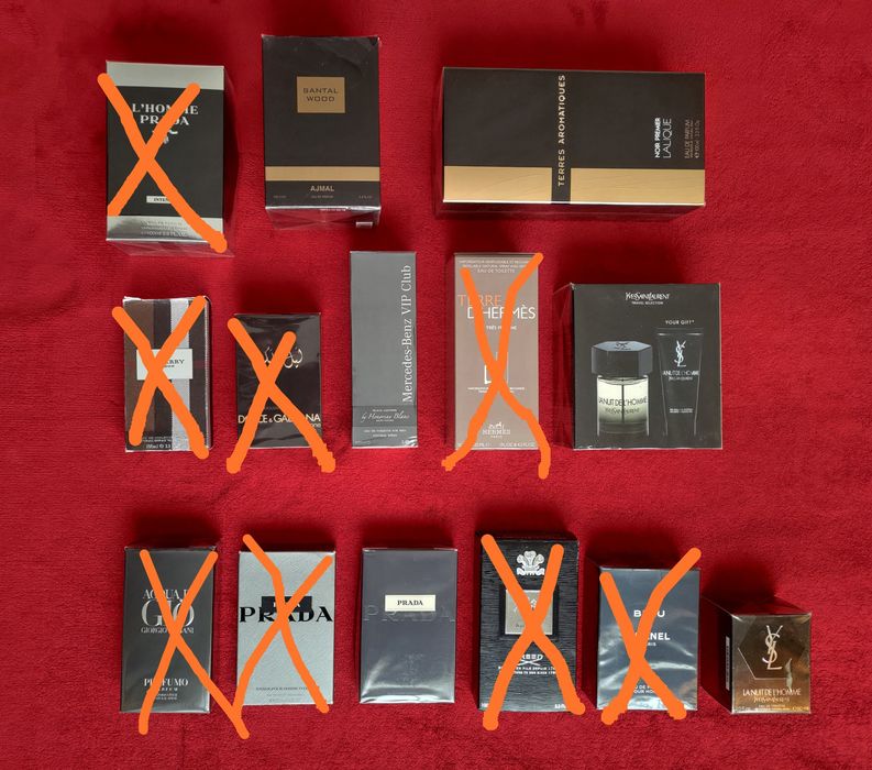 Perfumes Vintage novos selados raros descontinuados
