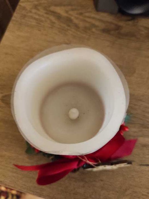 świeca led świąteczna lub neutralna