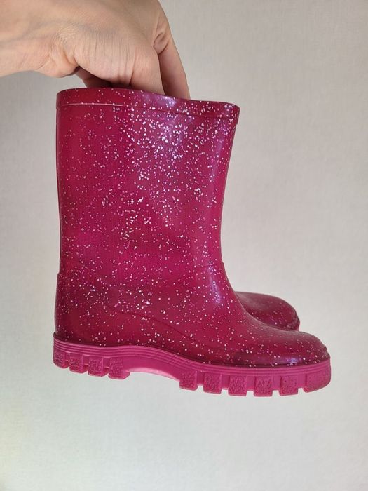 Гумові чоботи для дівчинки 24 розмір