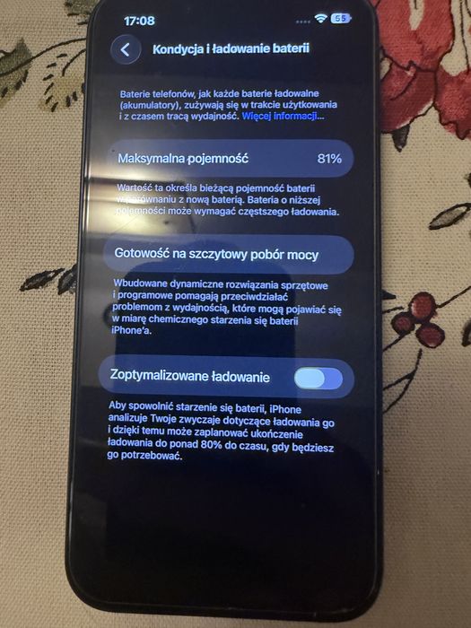 Iphone 13 mini 128 gb stan dobry