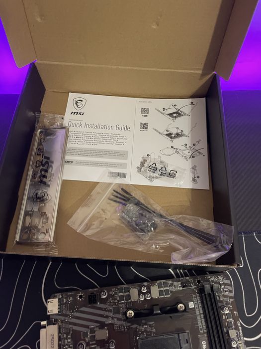 Материнська плата MSI A520M-A PRO, а520