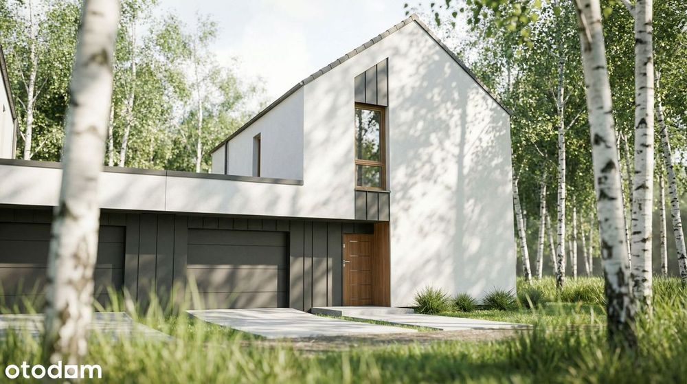 Nowoczesny dom pod Warszawą 112 m² | garaż | ogród 255 m²