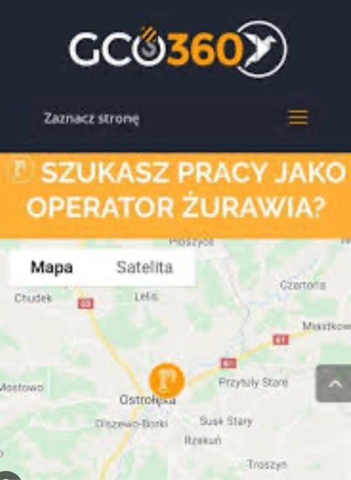 KURS Operator żurawia wieżowego  ż1