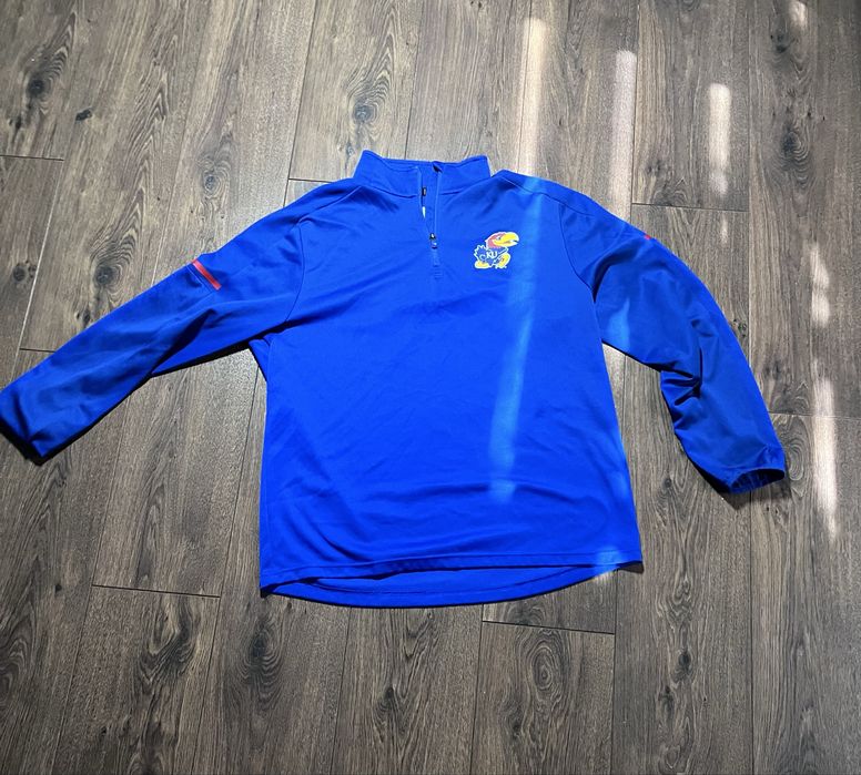 Лонг адидас Adidas University of Kansas Jayhawks Long Sleeve Shirt