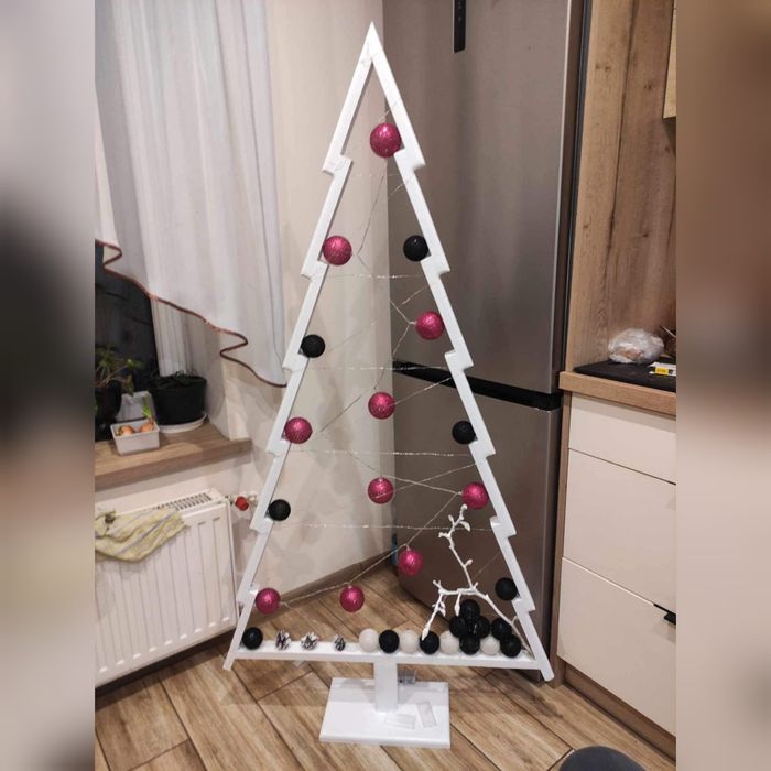 Stroik świąteczny na cmentarz, lampion, choinka, choinka/znicz,
