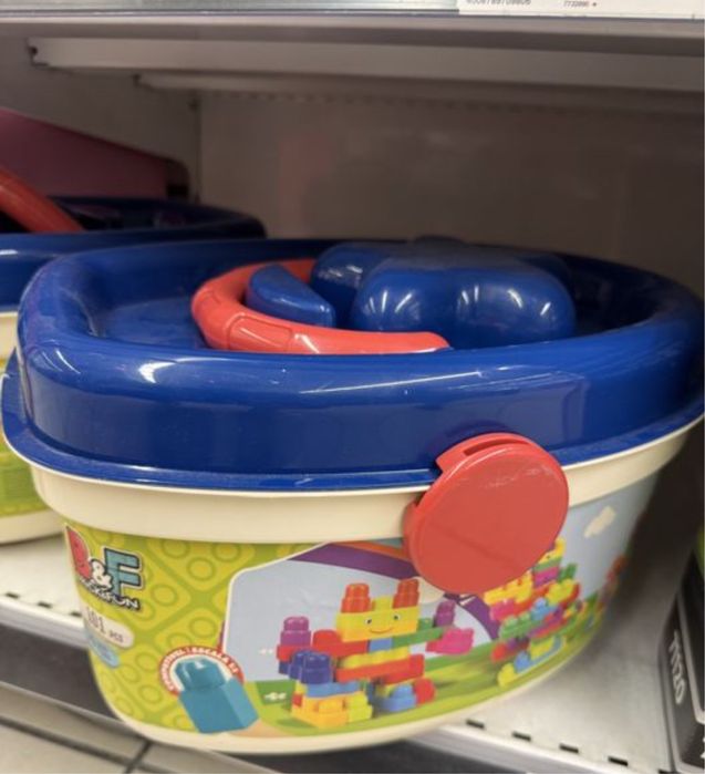 Caixa de 101 blocos tipo legos