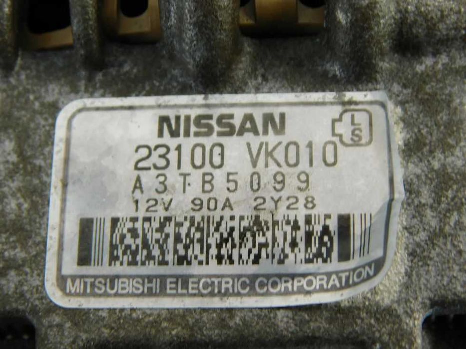 Alternator Nissan Navara D22 2.5 DI DCI Pick UP 133KM