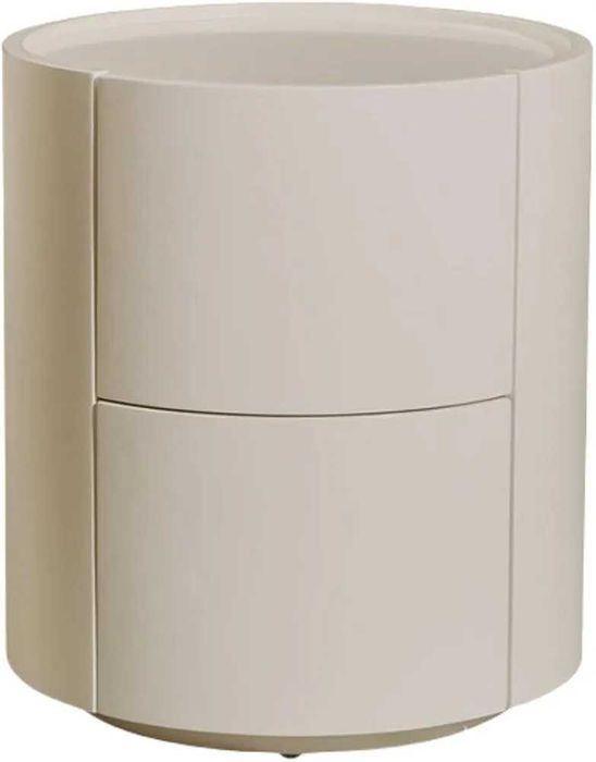 Mesa redonda com 2 gavetas - Baixa de Preço