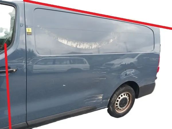 Painel trás esquerdo CITROËN Jumpy III Furgão