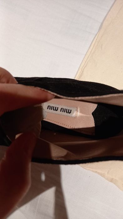 Ботинки Miu Miu, 39p(на 38),оригинал.
