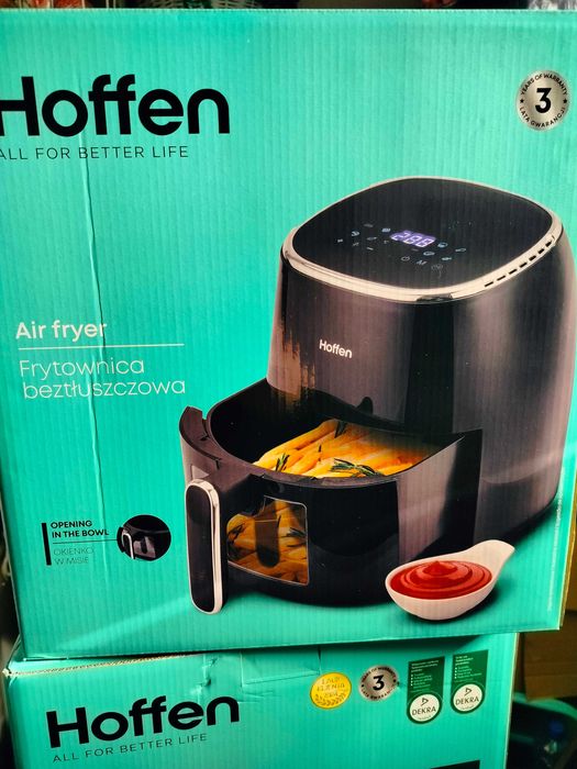 Frytkownica air frayer  5l z okienkiem Hoffen 1500W