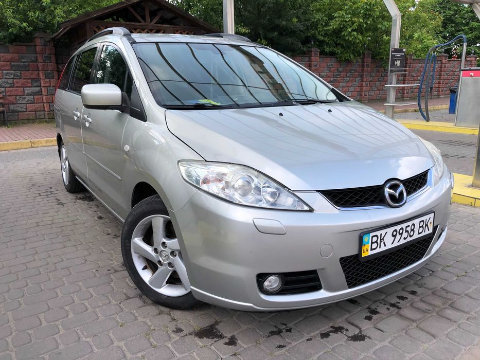 Автомобіль Mazda 5 2007року  2,0 газ/бензин 7місць