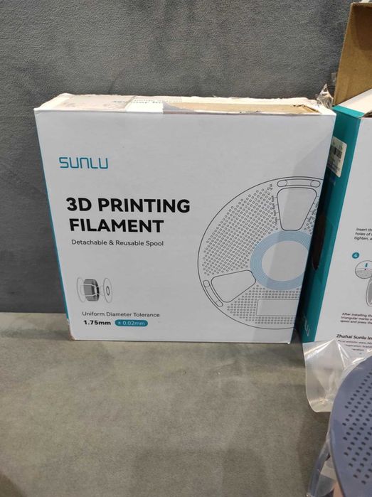 SUNLU Filament kremowy do drukarek 3D. 1,75mm 1Kg