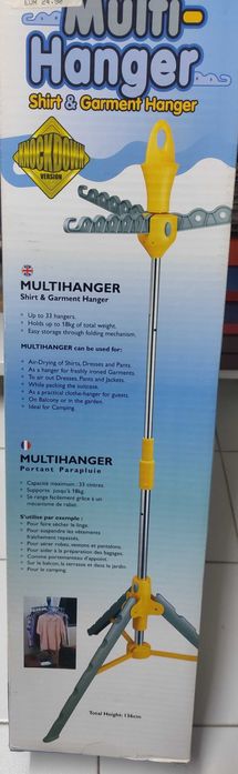 Suporte para Cabides Dobrável