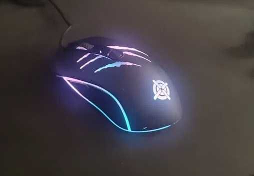 Мышка миша GamePro Raptor USB Black (GM408) с подсветкой
