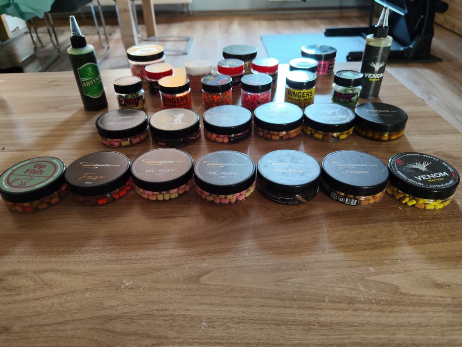 Zestaw waftersow Esca , Up fish , Ringers, Solbaits, Delphi, Match pro