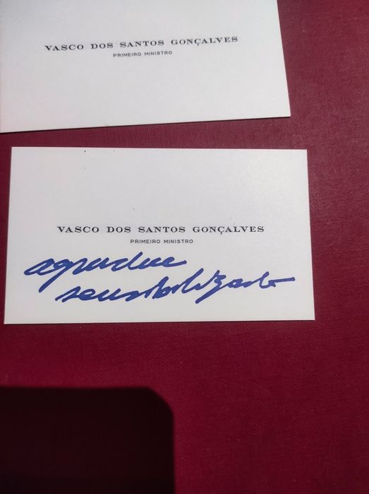 Former Prime Minister's Card