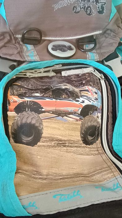 Plecak turystyczny dla dzieci Monstercar