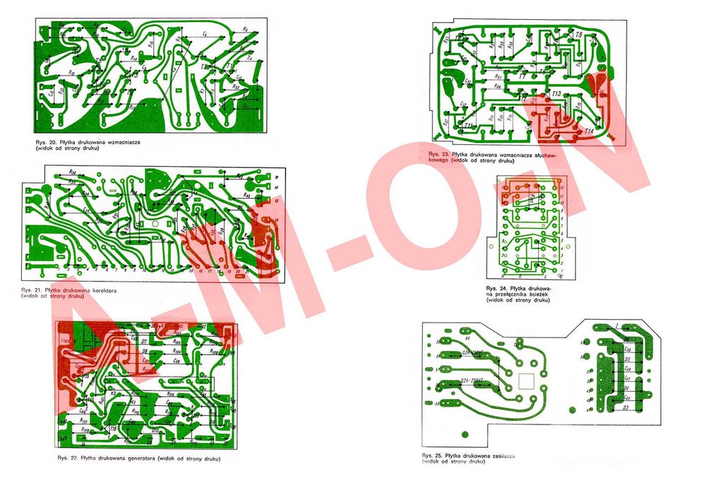 Instrukcja magnetofonu M 2403 SD DAMA PIK UNITRA