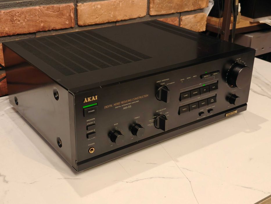 AKAI AM-55 ! Znakomity wzmacniacz z wbudowanym DAC / przetwornikiem