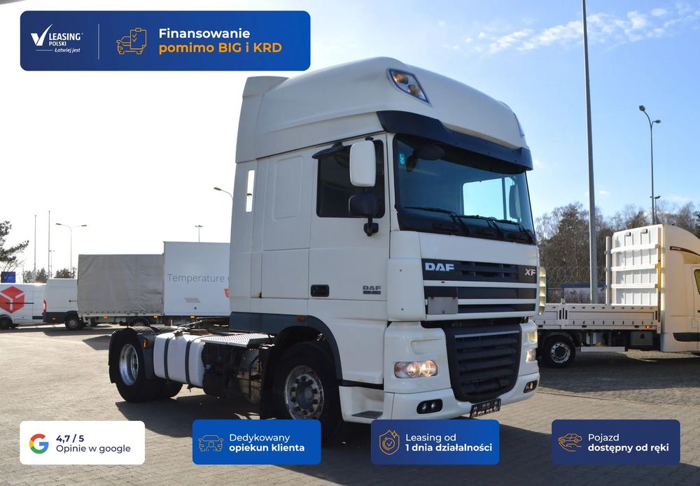 DAF FT XF 15.460  [14674] XF 105.460 FT, SSC, standard , automat, lodówka, Euro 5.
