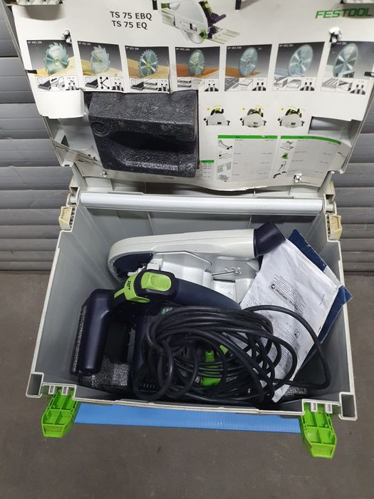 Pila tarczowa, zaglebiarka FESTOOL  TS 75 EBQ