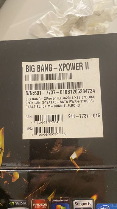 MSI Big Bang XPower II64740816321410123