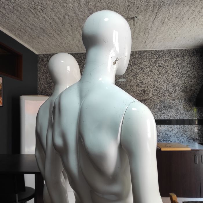 Manequins homem e mulher