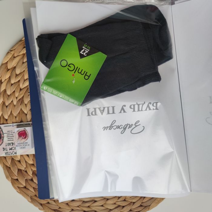 Папка оригінальний подарунок конверт для грошей цукерки носки