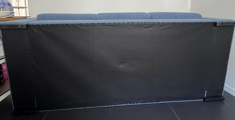 Sofá de 3 lugares Chaise Longue