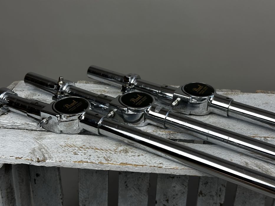 Pearl Long Tom Holder x3 | UNI-LOCK | 80s 90s | 7/8"