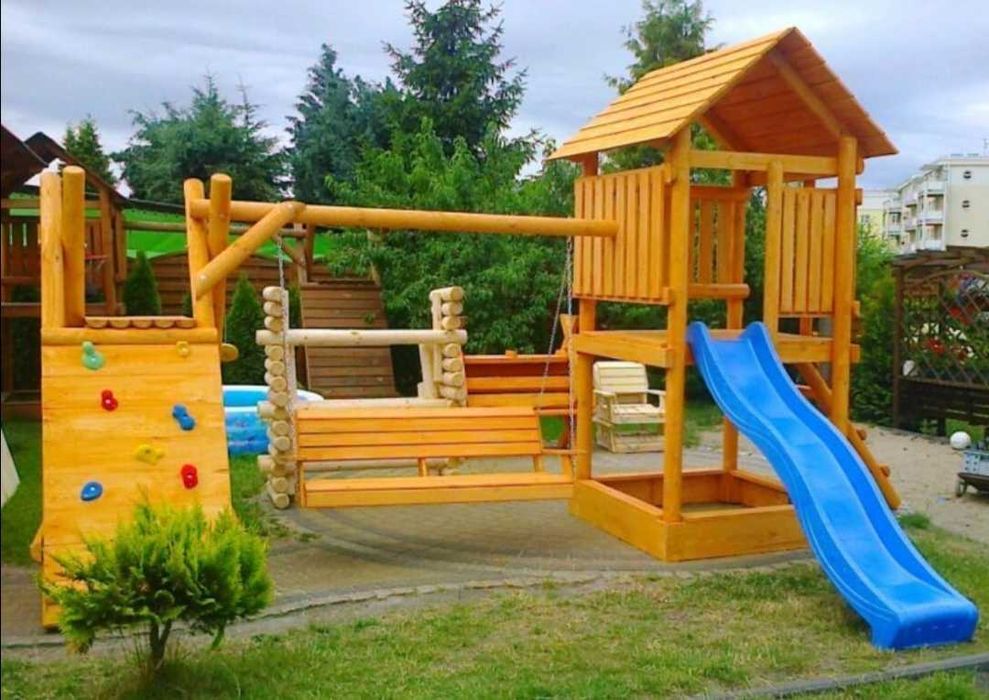 Meble ogrodowe barowe drewniane. Plac zabaw. Transport  250 zł