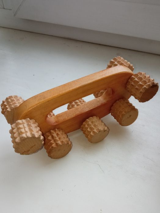 Деревянные ролики для массажа.