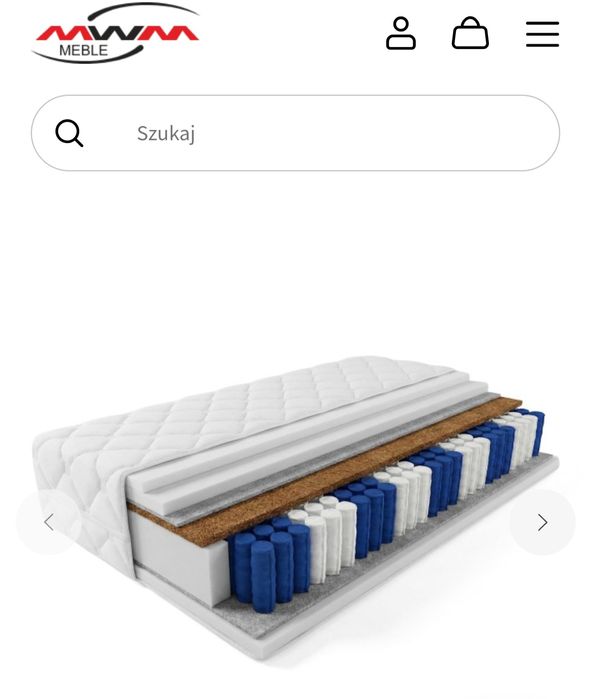 Materac premium 160x200