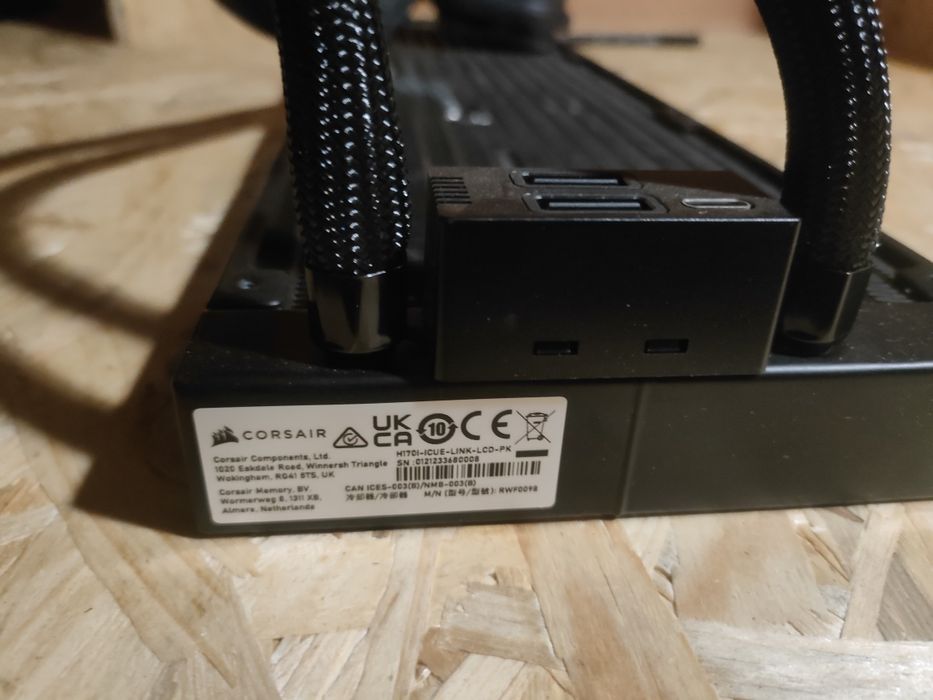 Chłodzenie radiator Corsair H170i ICUE LINK LCD