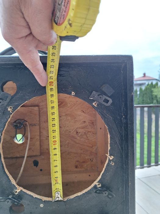 Obudowy odsluchy 2szt do głośnika 8"+wysoki,zamiana,dowóz StrykowTorun