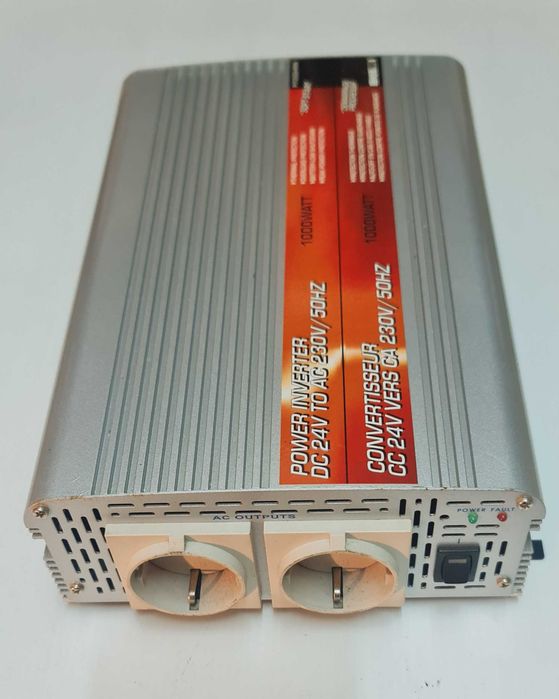 Power Inverter 1000w Soft Start DC 24V to AC 230V