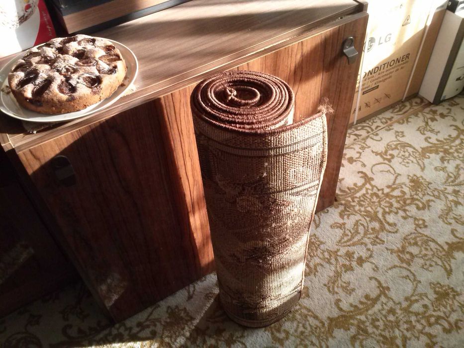 Ковровая дорожка (коричневая). Новая.