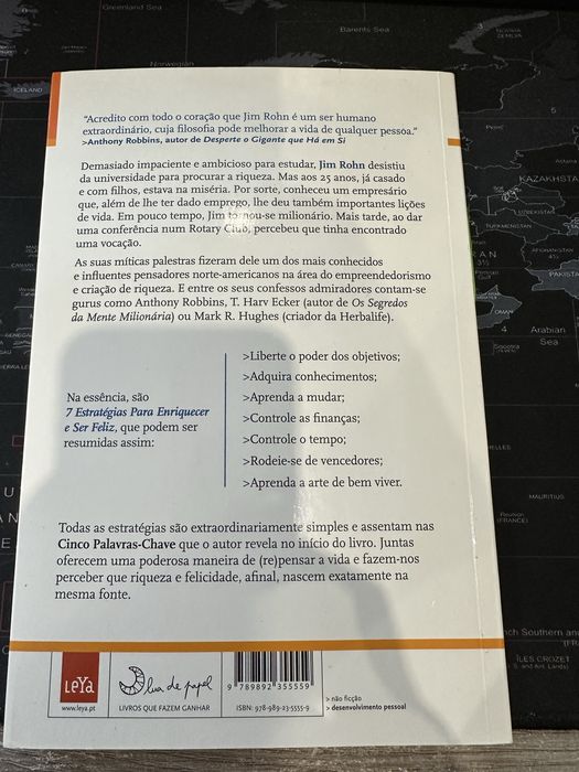 Jom Rohn - 7 estratégias para ENRIQUECER e SER FELIZ - livro