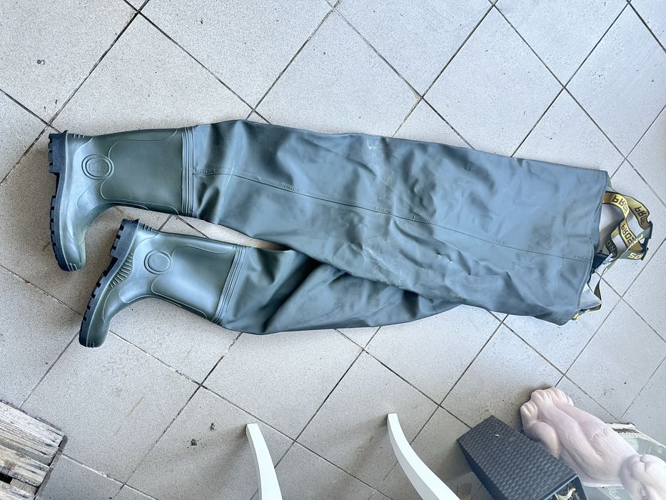 Wodery wędkarskie spodniobuty PROS roz. 43 - nowe