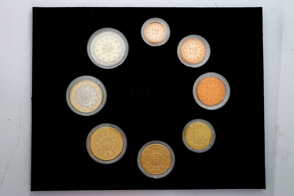 8 Moedas Portugal em Proof Caixa - 2021