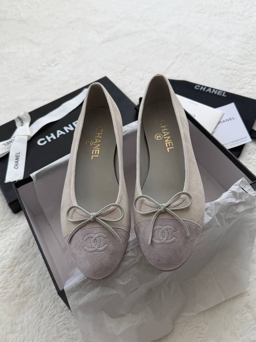 Balerinki  baleriny Chanel