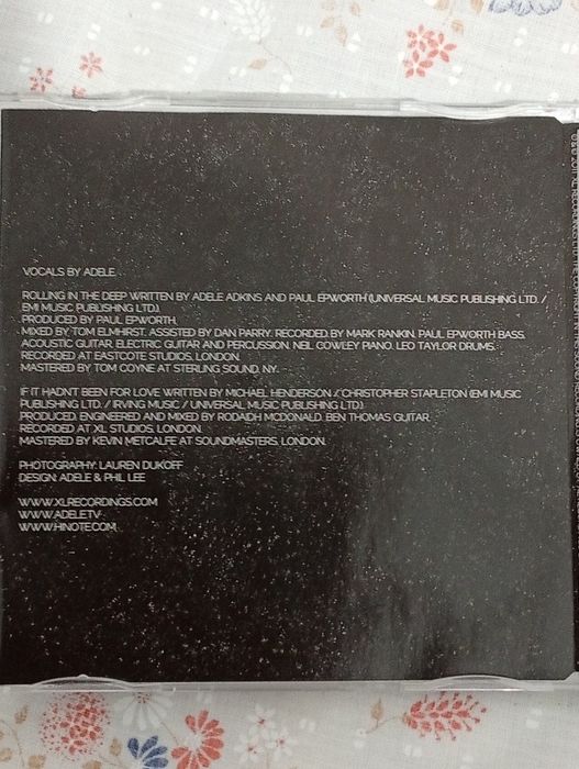 CD Adele Rolling in The deep