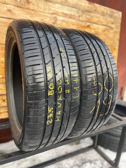 Шини 235/50 r19 літні, Hankook (стан нових 7мм)