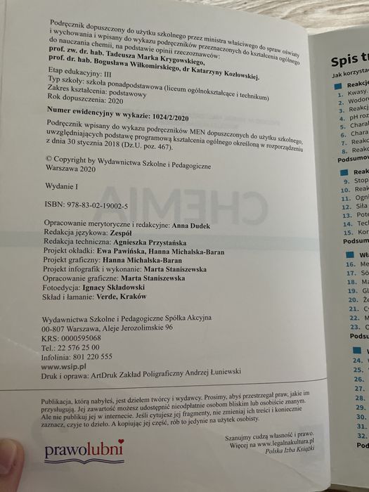 Chemia 2 podręcznik