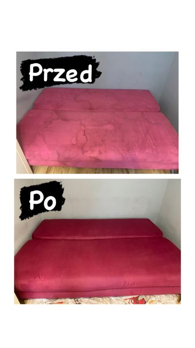 Pranie Tapicerki Sof Kanap Foteli Krzeseł Wersalki Materaca Wykładziny