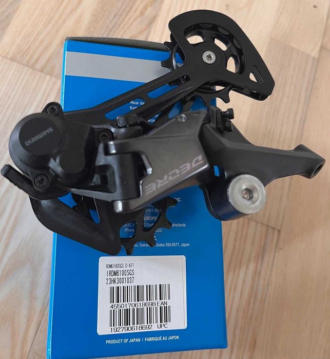 Przerzutka tylna Shimano Deore RD-M6100 SGS 10-51 długi wózek 12 mtb