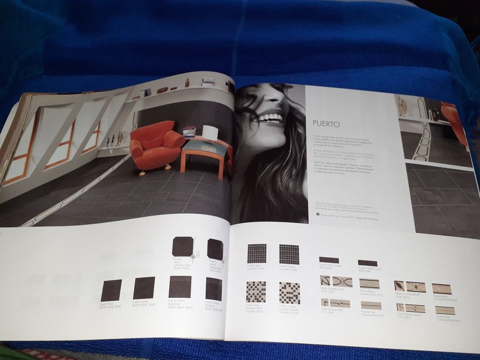 Firmowy katalog płytek i aranżacji wnętrza Cersanit