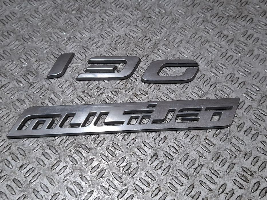 Znaczek logo MultiJet 130 KM Fiat Ducato III komplet